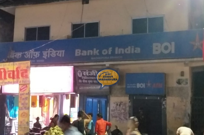 Bank Of India - Ask About Madhepura