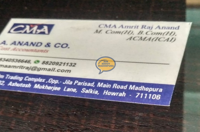 A. Anand & Co. - Ask About Madhepura