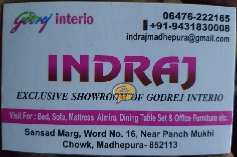 Indraj Furnitures - Ask About Madhepura